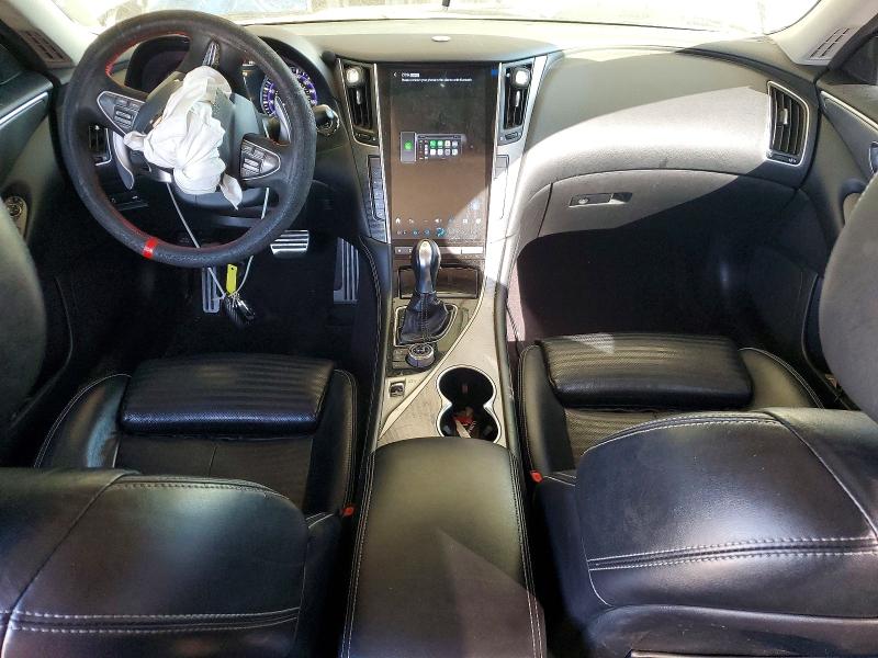 2015 Infiniti Q50 VIN JN1BV7AP3FM346062 COPART salvage auction — FRONT END, Ca - Salvage Certificate, sold $3,400 on 2026-07-13 (photo 8)