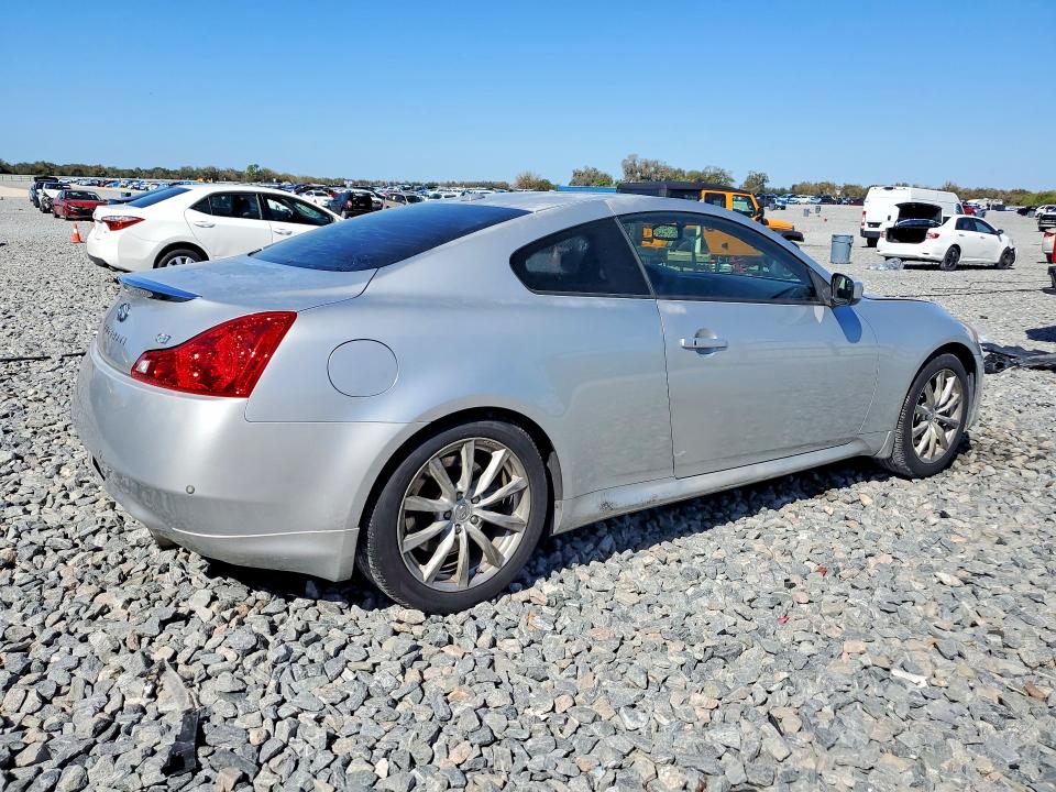 2013 Infiniti G VIN JN1CV6EK4DM920551 COPART salvage auction — SIDE, Fl - Cert Of Title Slvg Rebuildable, sold $1,350 on 2026-07-07 (photo 3)
