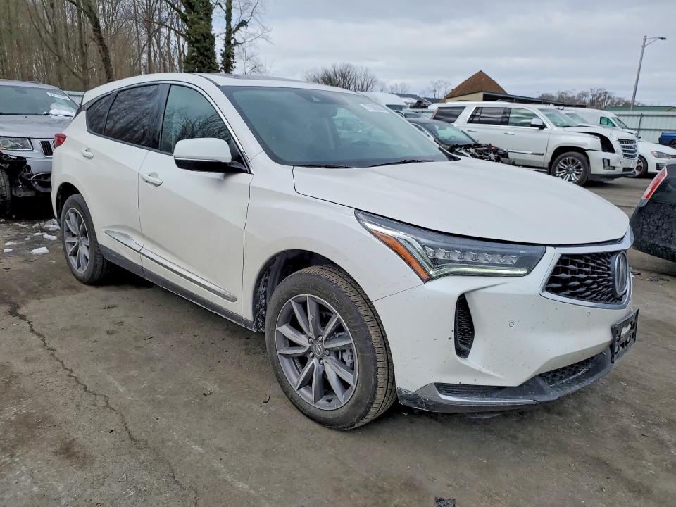 2024 Acura Rdx VIN 5J8TC2H59RL014489 COPART salvage auction — FRONT END, Nj - Cert Of Title-Salvage, sold $12,800 on 2026-07-21 (photo 4)