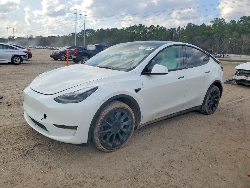 2023 Tesla Model y VIN 7SAYGDEE7PF750410 COPART salvage auction — REAR END, Other, sold $11,000 on 2026-07-10 (photo 1)