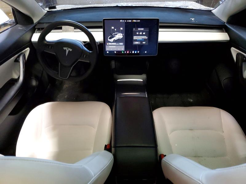 2021 Tesla Model 3 VIN 5YJ3E1EB0MF860325 COPART salvage auction — FRONT END, NY - MV907A-PARTS ONLY, sold $5,600 on 2026-07-27 (photo 8)