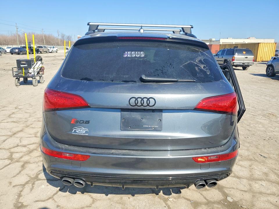 2017 Audi Q5 VIN WA1CCAFP5HA039830 COPART salvage auction — SIDE, IN - CERT OF TITLE-SALVAGE TITLE, sold $1,600 on 2026-07-31 (photo 6)