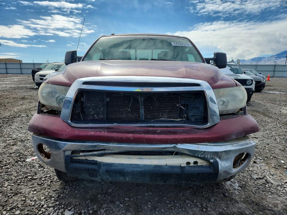 2010 Toyota Tundra VIN 5TFUW5F17AX099910 COPART salvage auction — FRONT END, Ut - Salvage Certificate, sold $2,300 on 2026-07-10 (photo 5)