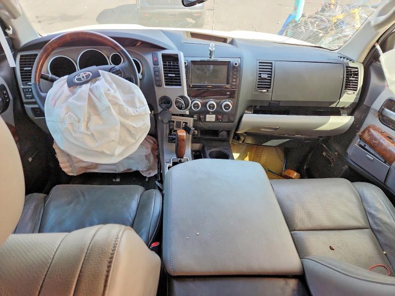 2010 Toyota Sequoia VIN 5TDYY5G19AS028417 COPART salvage auction — FRONT END, Fl - Cert Of Title Slvg Rebuildable, sold $2,800 on 2026-07-13 (photo 8)