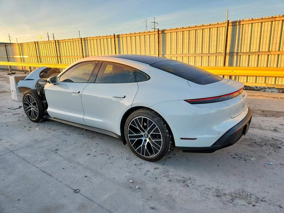 2021 Porsche Taycan VIN WP0AA2Y11MSA13430 COPART salvage auction — FRONT END, Tx - Salvage Vehicle Title, sold $9,600 on 2026-07-28 (photo 2)