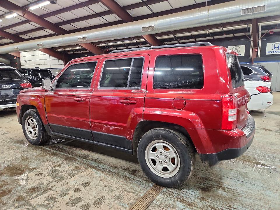 2016 Jeep Patriot VIN 1C4NJPBBXGD561593 COPART salvage auction — FRONT END, Va - Certificate Of Title, sold $1,100 on 2026-07-09 (photo 2)