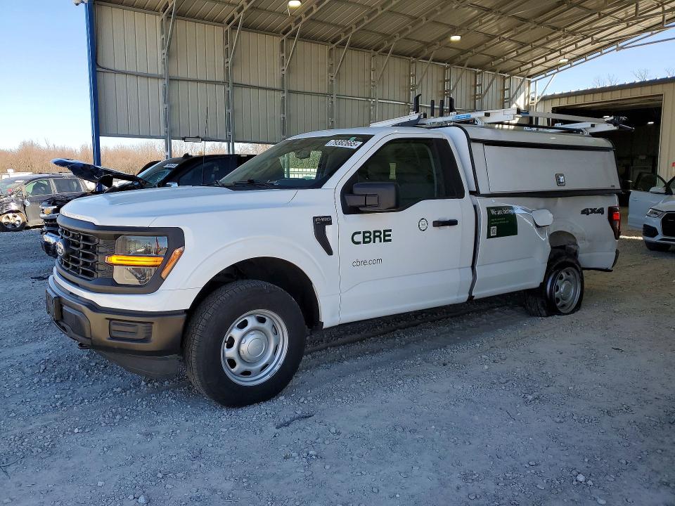 2024 Ford F-150 VIN 1FTMF1LP3RKE02658 COPART salvage auction — REAR END, Mo - Salvage Certificate Of Title, sold $7,300 on 2026-07-21 (photo 1)