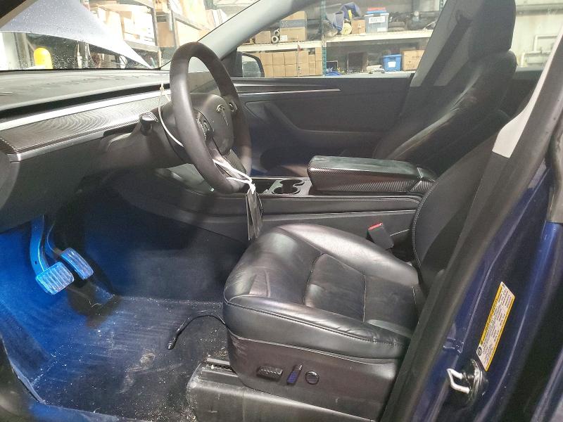 2023 Tesla Model y VIN 7SAYGDEE7PF648573 COPART salvage auction — REAR END, On - Permit No Brand - Unfit, sold $16,650 on 2026-07-02 (photo 7)