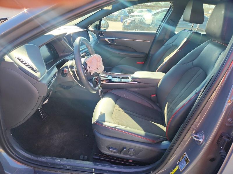 2023 Hyundai Sonata VIN KMHL44J21PA283288 COPART salvage auction — FRONT END, ID - SALVAGE CERTIFICATE OF TITLE, sold $6,300 on 2026-07-24 (photo 7)