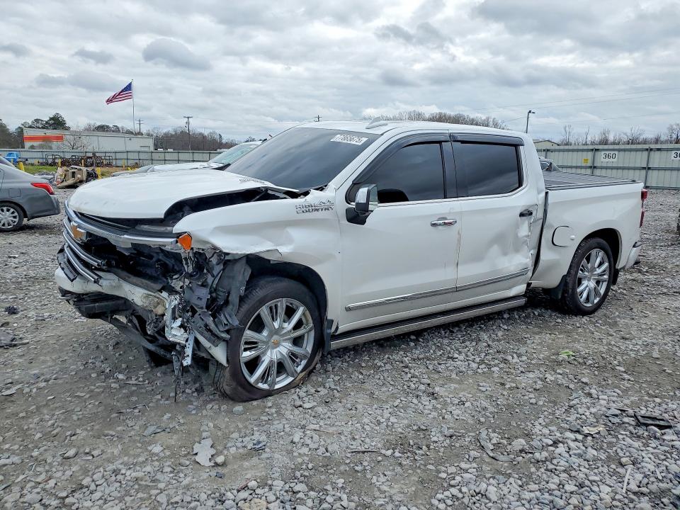 2024 Chevrolet Silverado VIN 1GCUDJE82RZ102774 COPART salvage auction — FRONT END, Al - Cert Of Title-Salvage Title, sold $10,100 on 2026-07-09 (photo 1)