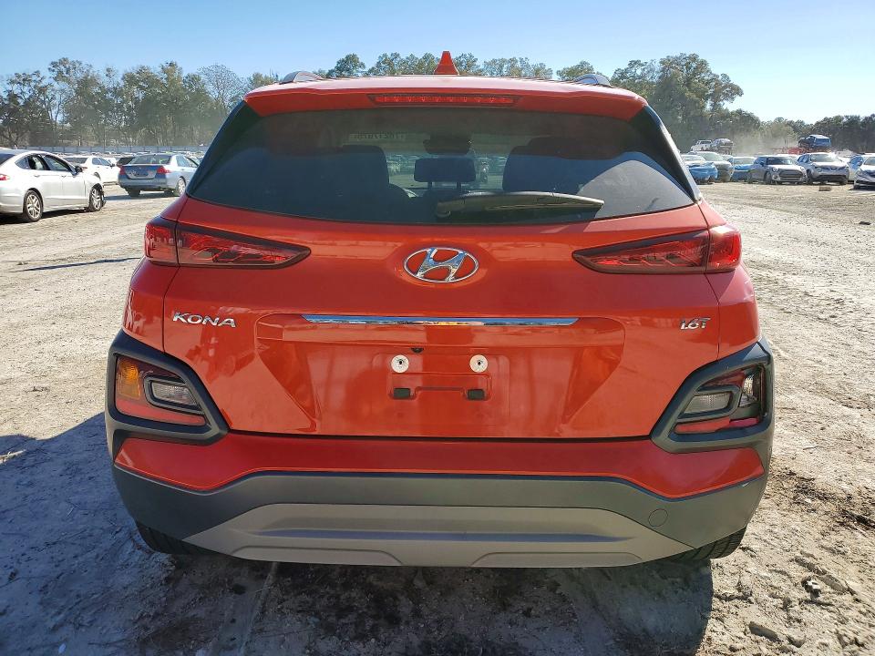 2020 Hyundai Kona VIN KM8K33A57LU462964 COPART salvage auction — FRONT END, Fl - Certificate Of Destruction, sold $2,850 on 2026-07-14 (photo 6)