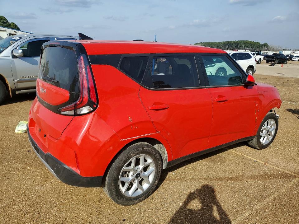 2025 Kia Soul VIN KNDJ23AU0S7257378 COPART salvage auction — FRONT END, Tx - Salvage Vehicle Title, sold $4,250 on 2026-07-20 (photo 3)
