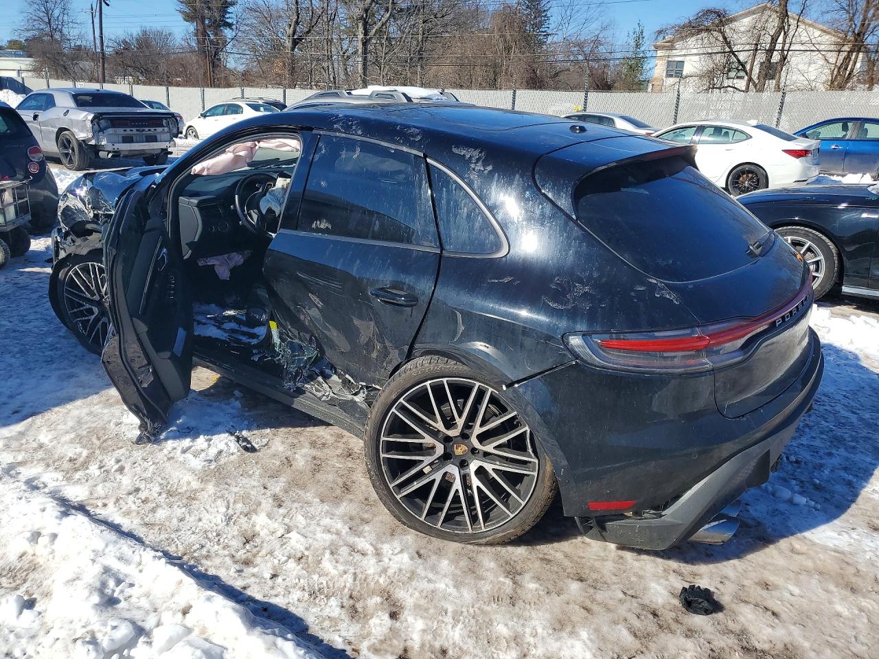 2025 Porsche Macan VIN WP1AA2A59SLB00573 COPART salvage auction — Side, PA - CERTIFICATE OF SALVAGE, sold $16,800 on 2026-07-02 (photo 2)