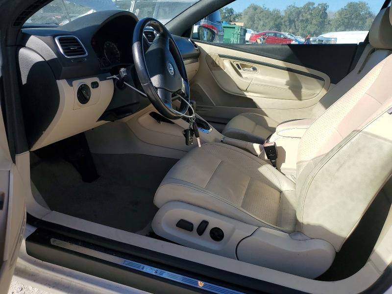 2009 Volkswagen Eos VIN WVWBA71F59V008645 COPART salvage auction — MECHANICAL, Fl - Certificate Of Title, sold $450 on 2026-07-21 (photo 7)