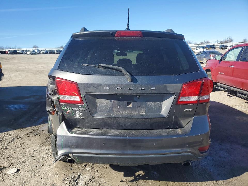 2018 Dodge Journey VIN 3C4PDDEG2JT344904 COPART salvage auction — REAR END, Id - Salvage Certificate Of Title, sold $1,000 on 2026-07-30 (photo 6)