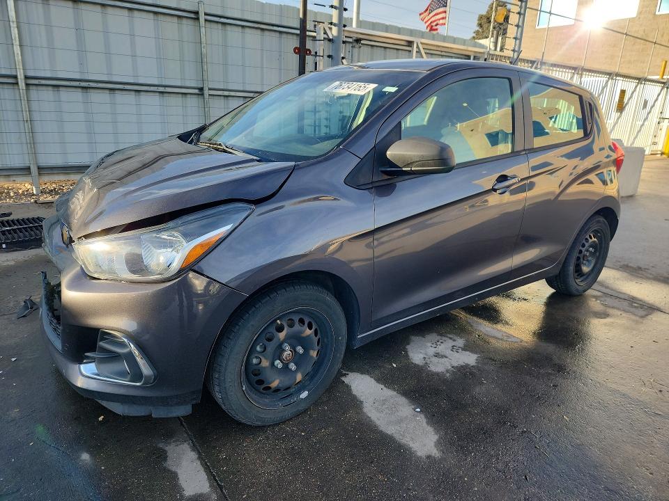 2016 Chevrolet Spark VIN KL8CB6SA2GC604327 COPART salvage auction — FRONT END, Co - Public - Salvage Title, sold $875 on 2026-07-04 (photo 1)