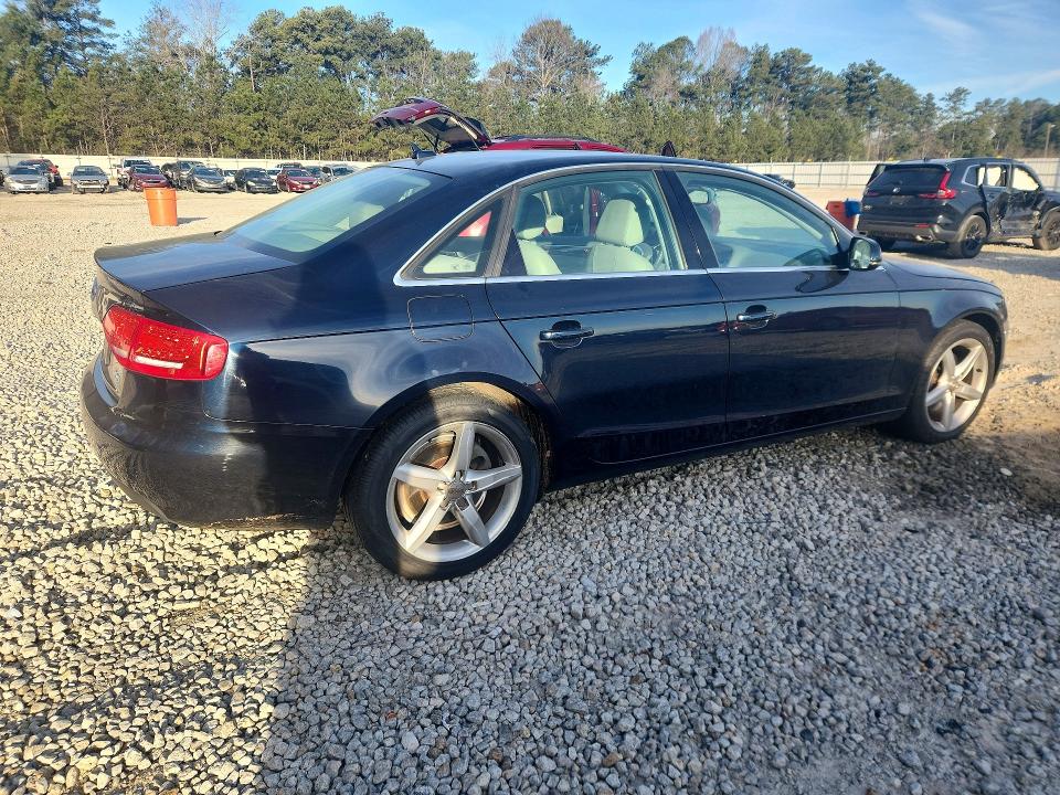 2011 Audi A4 VIN WAUEFAFL3BN056397 COPART salvage auction — FRONT END, Wv - Salvage Certificate, sold $300 on 2026-07-14 (photo 3)