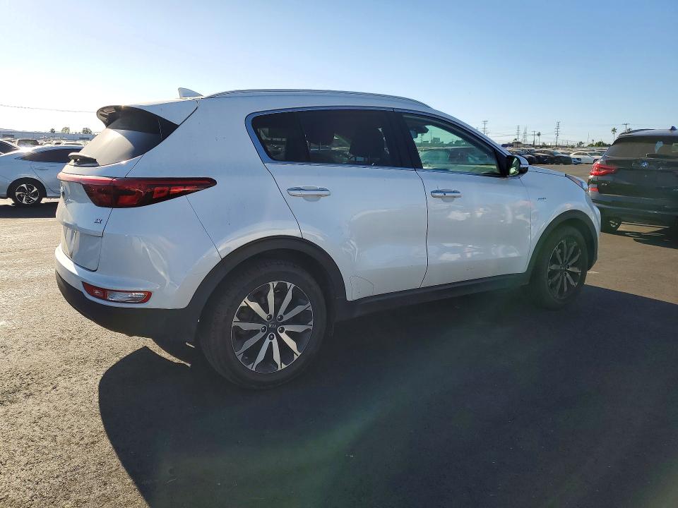 2018 Kia Sportage VIN KNDPNCAC1J7428663 COPART salvage auction — FRONT END, Nj - Cert Of Title-Salvage, sold $3,950 on 2026-07-06 (photo 3)