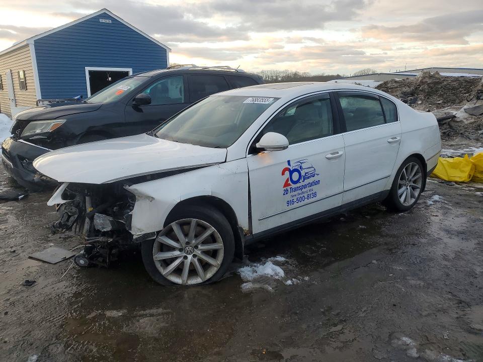 2008 Volkswagen Passat VIN WVWDU73CX8E165864 COPART salvage auction — FRONT END, Ma - Cert Of Title-Reconstrctd Coll, sold $450 on 2026-07-29 (photo 1)