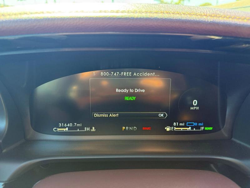 2020 Lincoln Aviator VIN 5LMYJ9YY7LGL15526 COPART salvage auction — Water/Flood, FL - CERT OF TITLE-FLOOD & REBUILT (P), sold $29,750 on 2026-02-18 (photo 8)