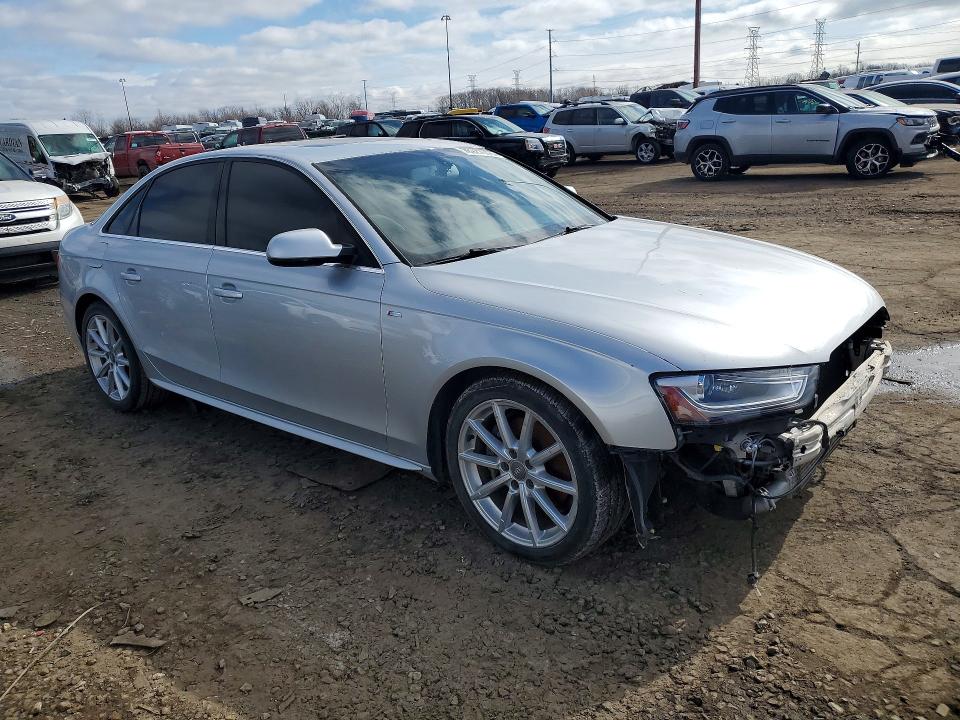 2014 Audi A4 VIN WAUFFBFL3EN004301 COPART salvage auction — FRONT END, MI - CERTIFICATE OF TITLE, sold $450 on 2026-07-02 (photo 4)