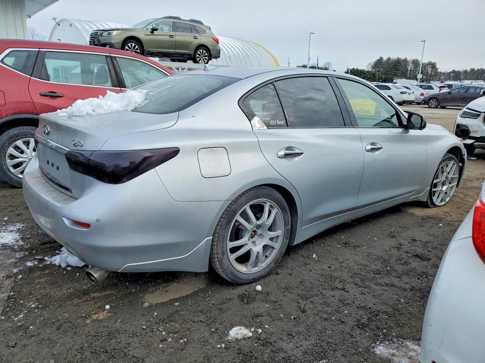 2017 Infiniti Q50 VIN JN1EV7AR9HM836491 COPART salvage auction — MINOR DENT/SCRATCHES, Ct - Certificate Of Title, sold $5,900 on 2026-07-27 (photo 3)
