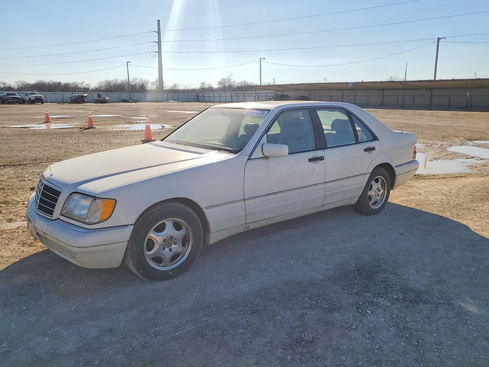 1999 Mercedes-benz S class VIN WDBGA32G9XA419734 COPART salvage auction — REAR END, TX - CERTIFICATE OF TITLE, sold $1,100 on 2026-07-29 (photo 1)
