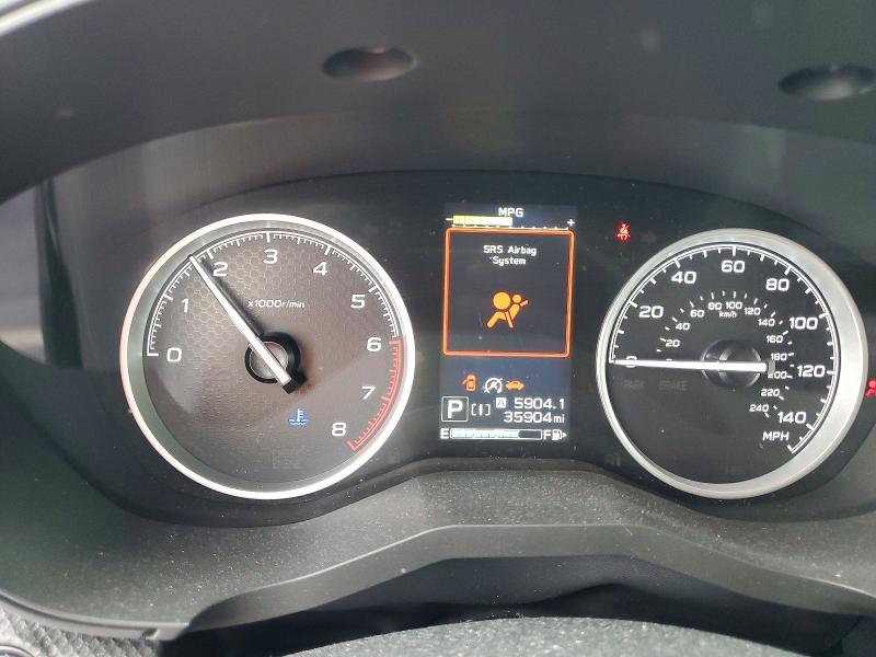 2022 Subaru Forester VIN JF2SKAEC6NH442514 COPART salvage auction — FRONT END, Salvage Title, sold $6,700 on 2026-07-14 (photo 9)