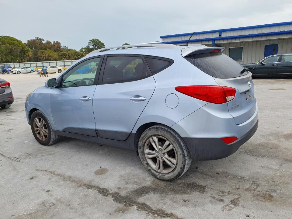 2013 Hyundai Tucson VIN KM8JU3ACXDU629486 COPART salvage auction — FRONT END, Salvage Title, sold $1,900 on 2026-07-15 (photo 2)