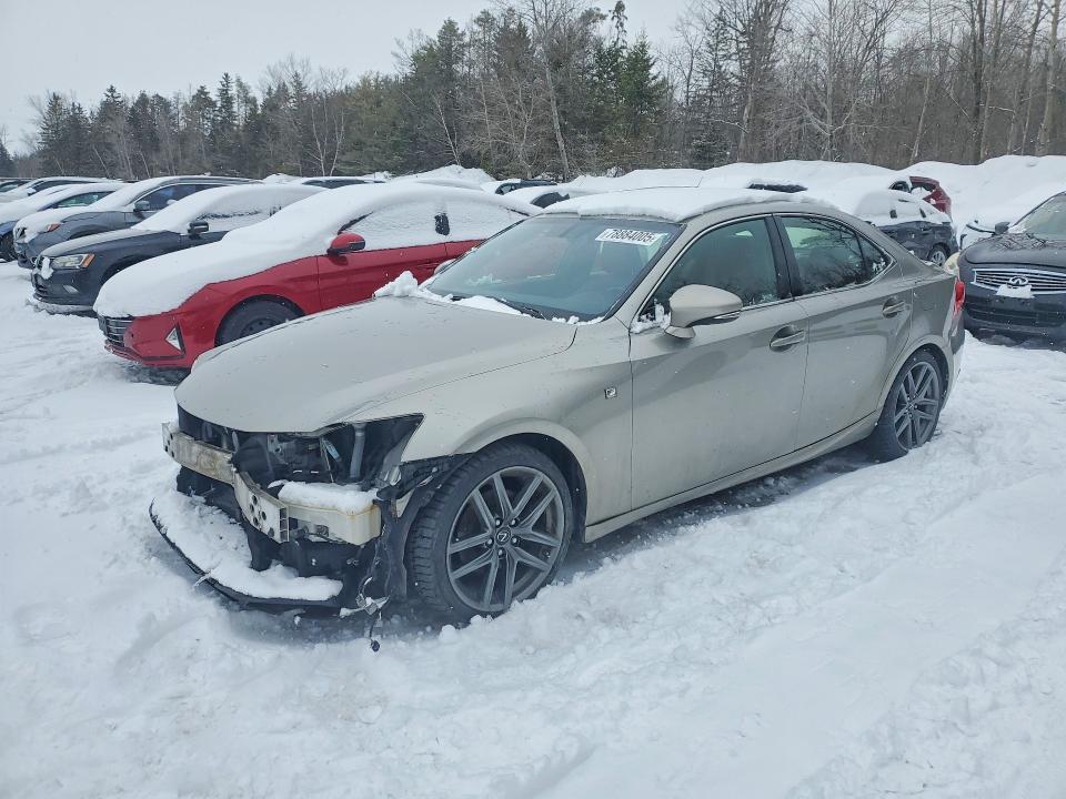 2014 Lexus Is VIN JTHCF1D28E5012760 COPART salvage auction — FRONT END, Salvage Title, sold $4,300 on 2026-07-14 (photo 1)