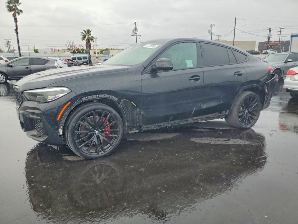 2023 BMW X6 VIN 5UXCY6C00P9N92430 COPART salvage auction — REAR END, Ca - Salvage Certificate, sold $30,500 on 2026-07-15 (photo 1)