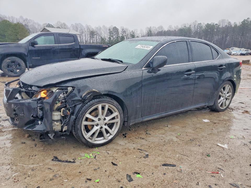 2007 Lexus Is VIN JTHBK262875038370 COPART salvage auction — FRONT END, NC - SALVAGE CERTIFICATE OF TITLE, sold $350 on 2026-07-20 (photo 1)