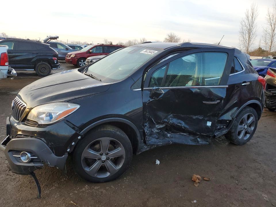 2013 Buick Encore VIN KL4CJESB7DB131758 COPART salvage auction — UNDERCARRIAGE, On - Permit Salvage, sold $450 on 2026-07-02 (photo 1)
