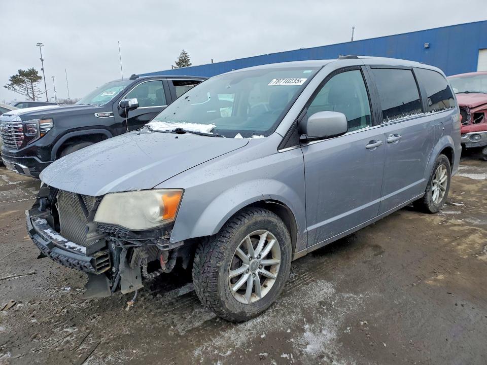 2019 Dodge Grand caravan VIN 2C4RDGCG5KR761466 COPART salvage auction — FRONT END, MI - CERTIFICATE OF TITLE, sold $450 on 2026-07-29 (photo 1)