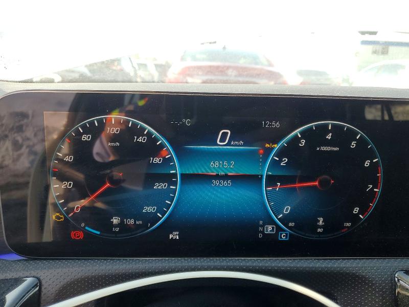 2023 Mercedes-benz Cla-klasse VIN W1K5J4HB3PN377263 COPART salvage auction — FRONT END, Salvage Title, sold $12,100 on 2026-07-14 (photo 9)