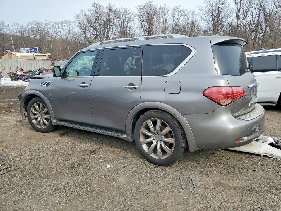 2014 Infiniti Qx80 VIN JN8AZ2NE2E9066549 COPART salvage auction — FRONT END, Md - Cert Of Salvage > 75% Damage, sold $400 on 2026-07-21 (photo 2)