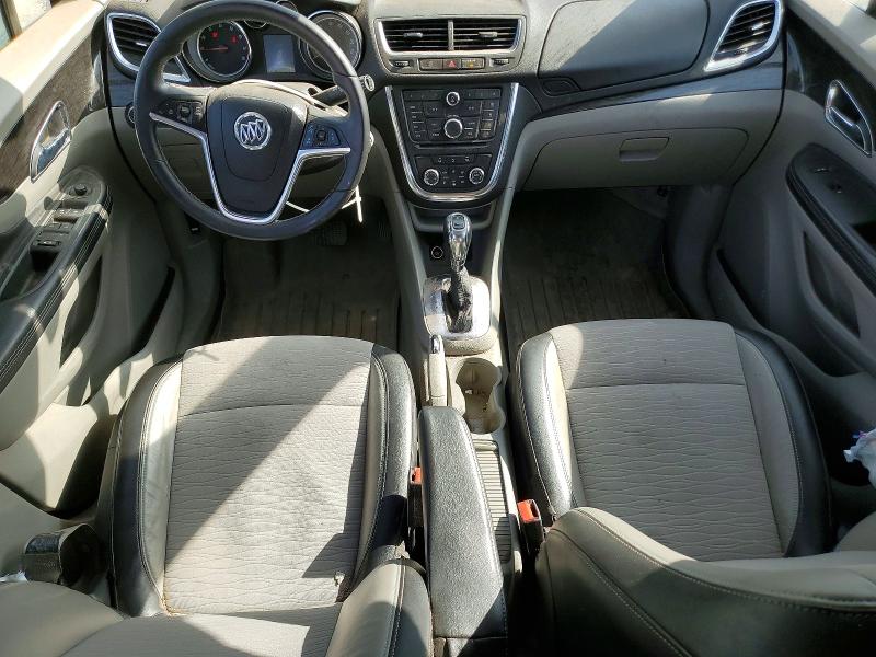 2015 Buick Encore VIN KL4CJBSB9FB041772 COPART salvage auction — FRONT END, Wv - Salvage Certificate, sold $1,400 on 2026-07-06 (photo 8)