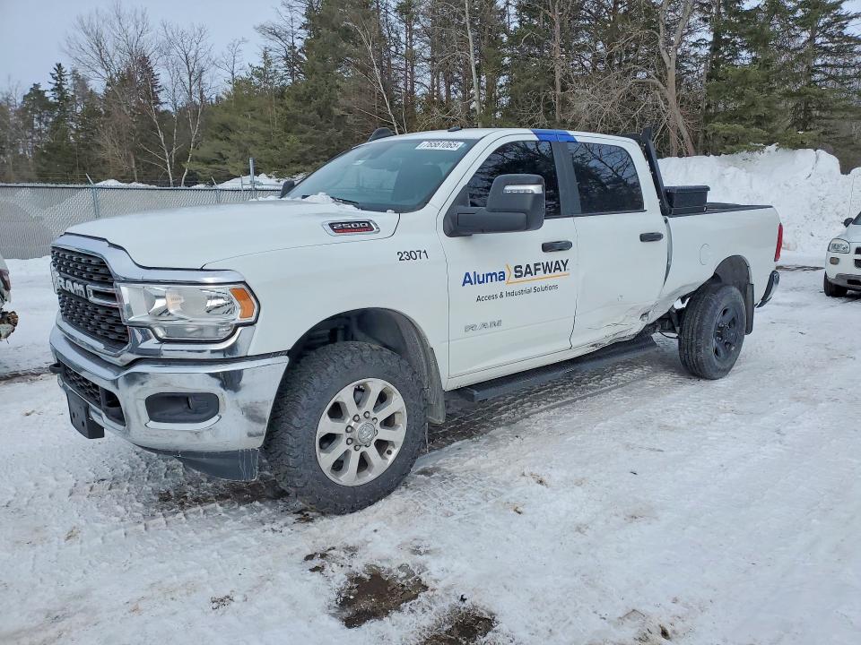 2023 Ram 2500 VIN 3C6UR5DJ8PG601421 COPART salvage auction — SIDE, On - Permit Salvage, sold $13,800 on 2026-07-09 (photo 1)