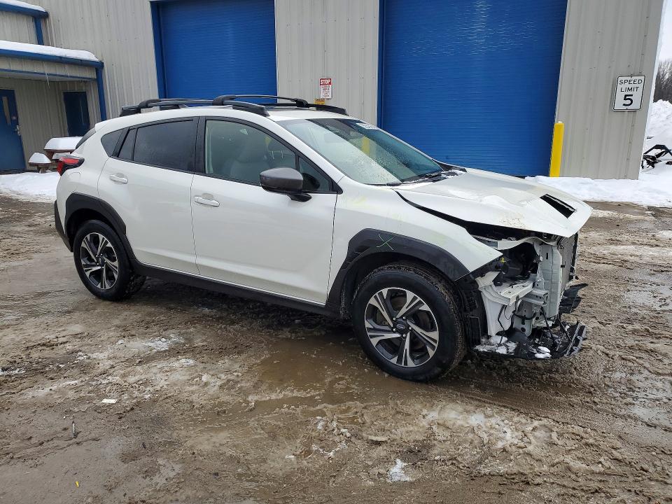2024 Subaru Crosstrek VIN JF2GUADC6R8221163 COPART salvage auction — FRONT END, Wv - Salvage Certificate, sold $3,000 on 2026-07-23 (photo 4)