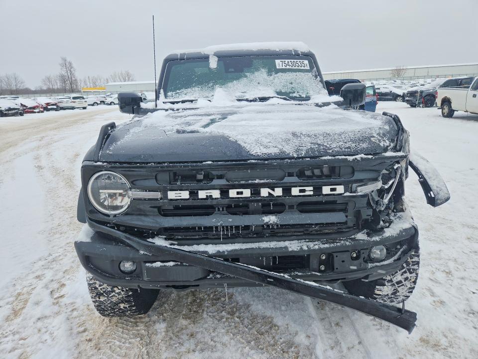 2023 Ford Bronco VIN 1FMDE5DH2PLB18491 COPART salvage auction — FRONT END, Mi - Certificate Of Title, sold $12,700 on 2026-07-22 (photo 5)
