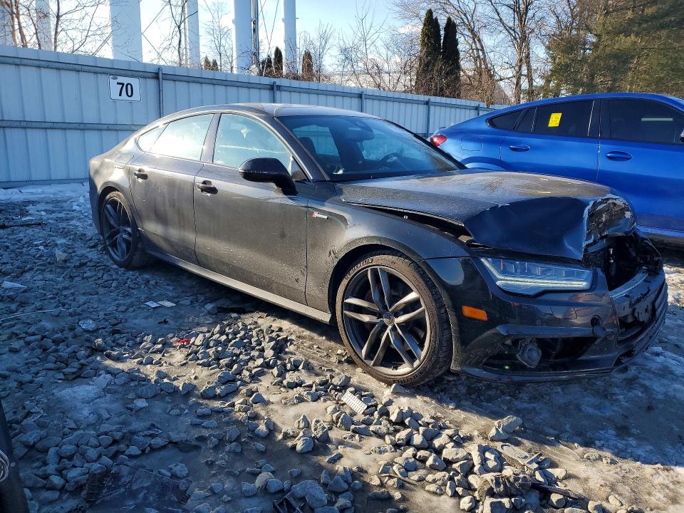 2017 Audi A7 VIN WAUW3AFC0HN014212 COPART salvage auction — FRONT END, Nj - Cert Of Title-Salvage, sold $5,100 on 2026-07-06 (photo 4)