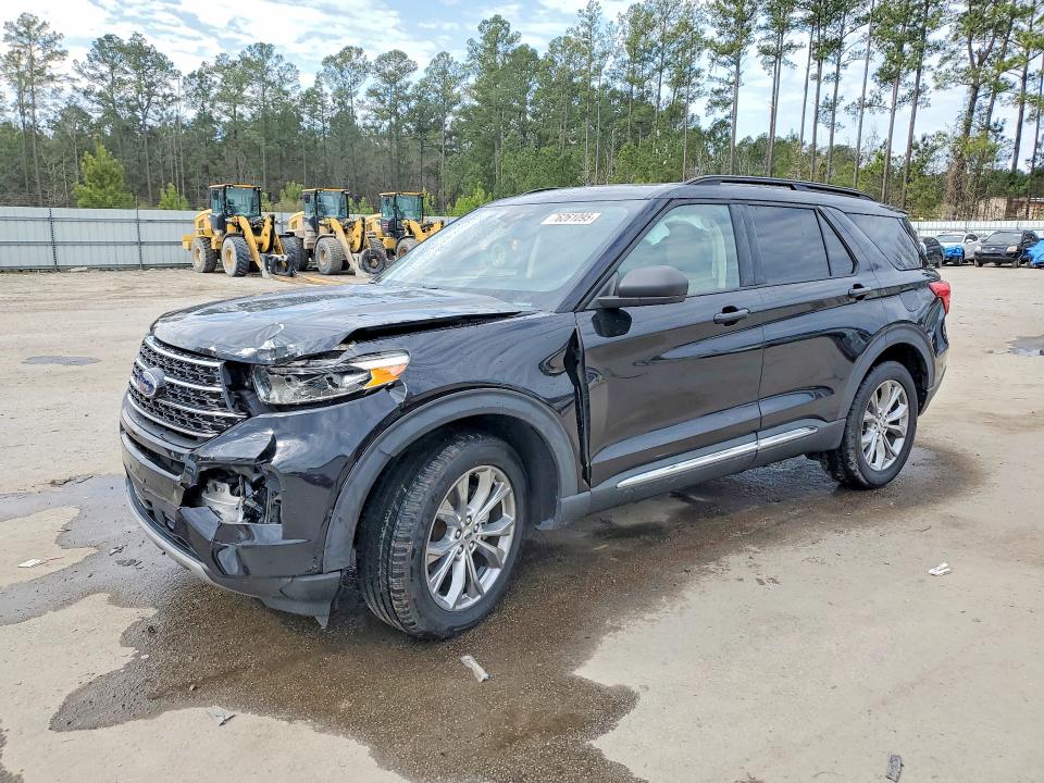 2020 Ford Explorer VIN 1FMSK8DH5LGA74927 COPART salvage auction — FRONT END, Sc - Cert Of Title-Salvage, sold $6,200 on 2026-07-06 (photo 1)