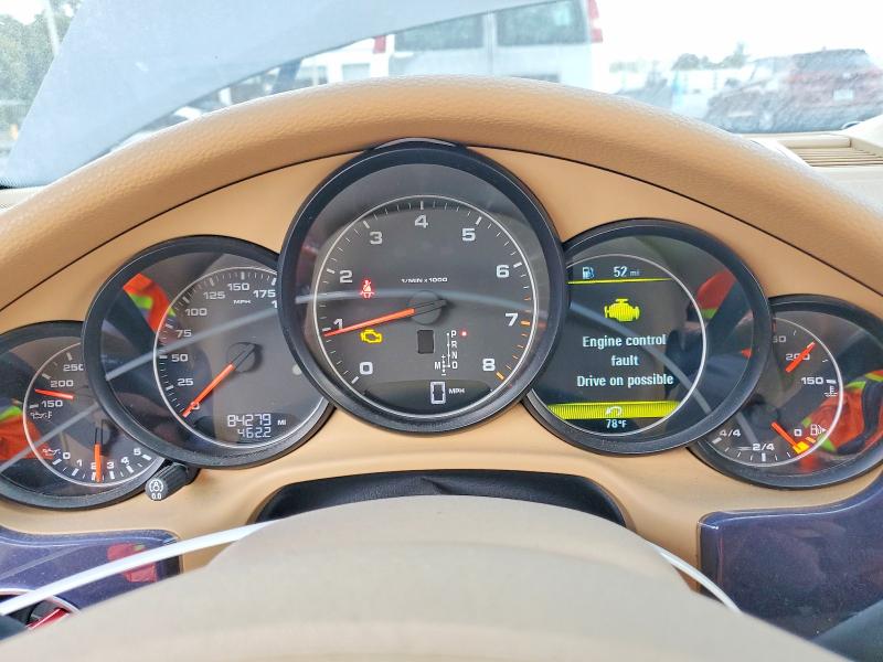 2014 Porsche Panamera VIN WP0AA2A76EL010496 COPART salvage auction — WATER/FLOOD, FL - CERT OF TITLE-REBUILT, sold $3,300 on 2026-09-09 (photo 9)