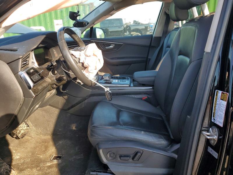 2021 Audi Q7 VIN WA1LXAF72MD020424 COPART salvage auction — FRONT END, Id - Salvage Certificate Of Title, sold $7,000 on 2026-07-10 (photo 7)