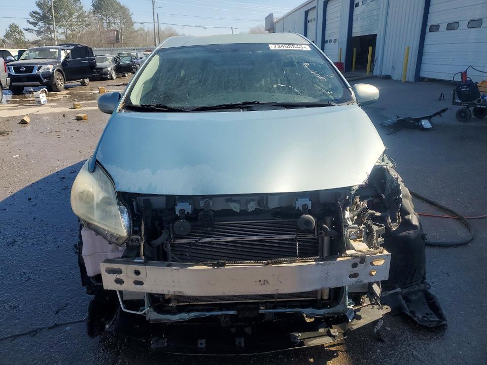 2014 Toyota Prius VIN JTDKN3DU6E1780645 COPART salvage auction — FRONT END, AL - CERT OF TITLE-SALVAGE TITLE, sold $70 on 2026-07-23 (photo 5)