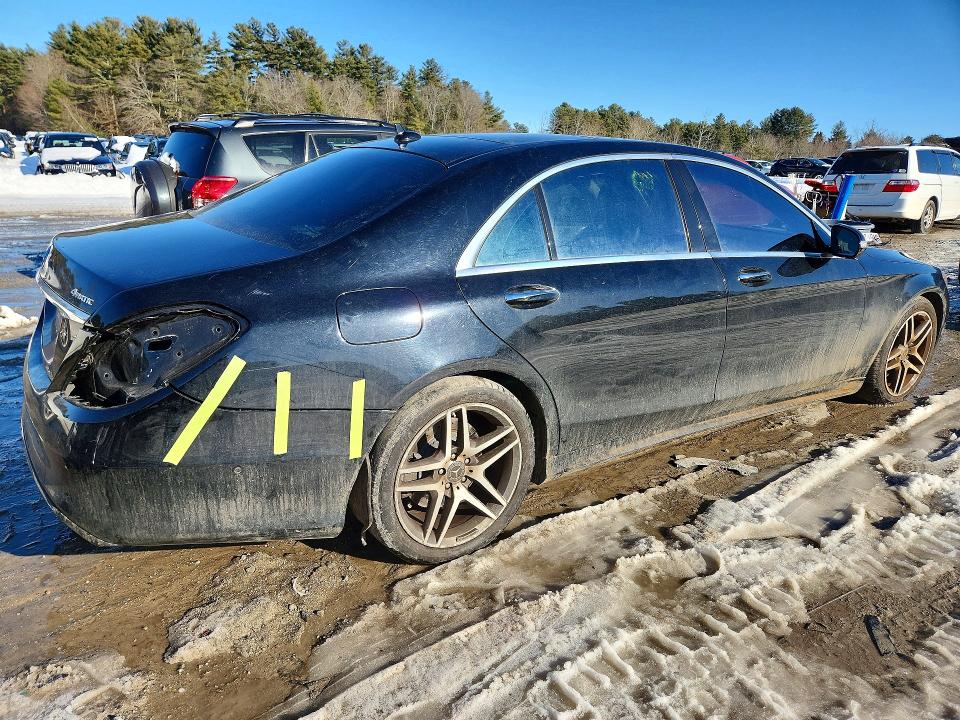2017 Mercedes-benz S-klasse VIN WDDUG8FB7HA332002 COPART salvage auction — REAR END, Ma - Cert Of Title-Salvage, sold $10,500 on 2026-07-02 (photo 3)