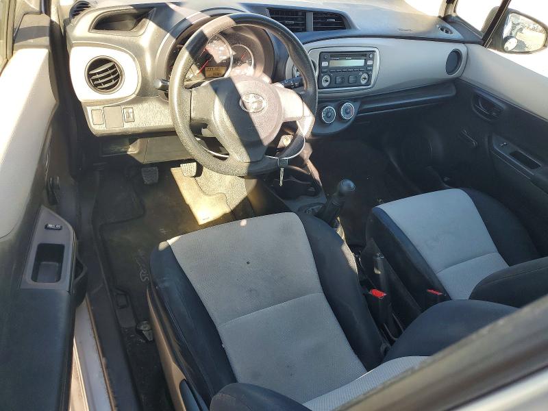 2012 Toyota Yaris VIN JTDJTUD30CD535883 COPART salvage auction — FRONT END, Fl - Cert Of Title Slvg Rebuildable, sold $1,600 on 2026-07-22 (photo 8)