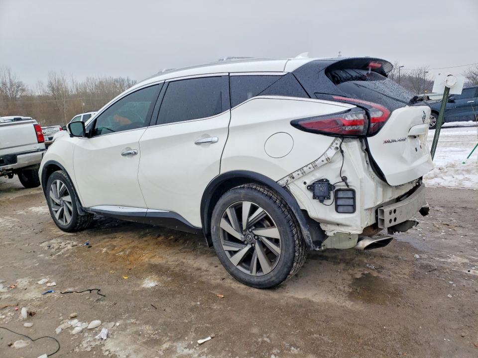 2020 Nissan Murano VIN 5N1AZ2CJ0LN118255 COPART salvage auction — REAR END, TX - CERTIFICATE OF TITLE, sold $2,500 on 2026-07-02 (photo 2)