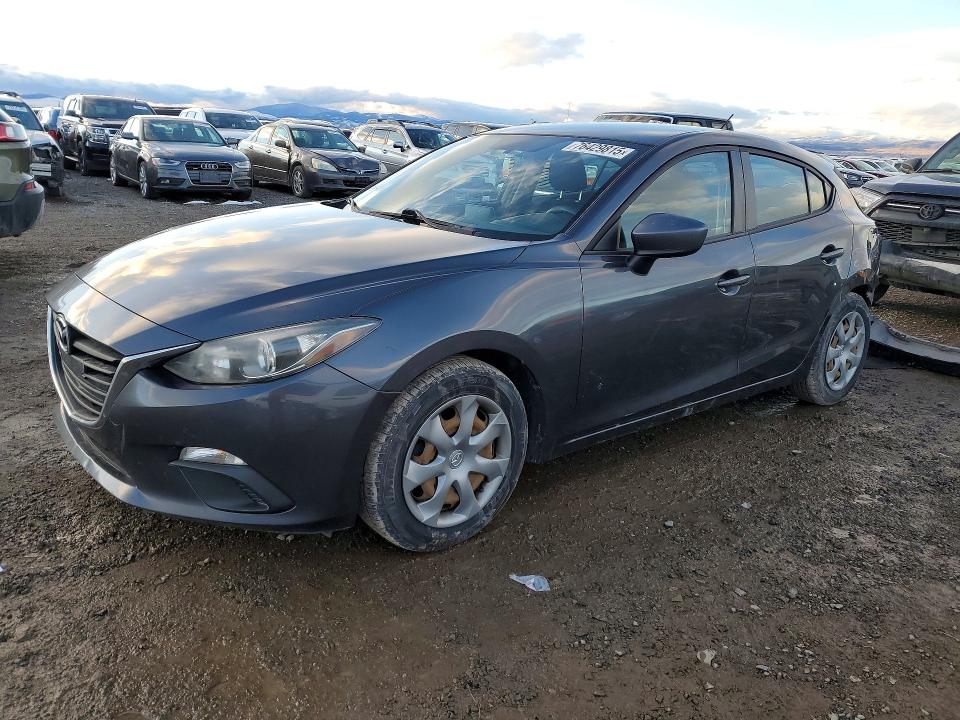 2015 Mazda 3 VIN JM1BM1K71F1239718 COPART salvage auction — REAR END, Id - Salvage Certificate Of Title, sold $325 on 2026-07-28 (photo 1)