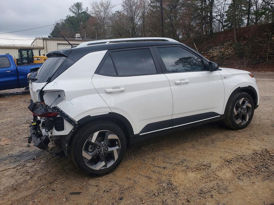 2024 Hyundai Venue VIN KMHRC8A30RU311922 COPART salvage auction — REAR END, Al - Certificate Of Title, sold $575 on 2026-07-28 (photo 3)